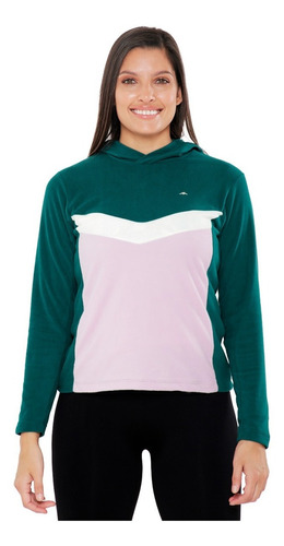 Buzo Deportivo Mujer Montagne Demi Polar Con Capucha Inc