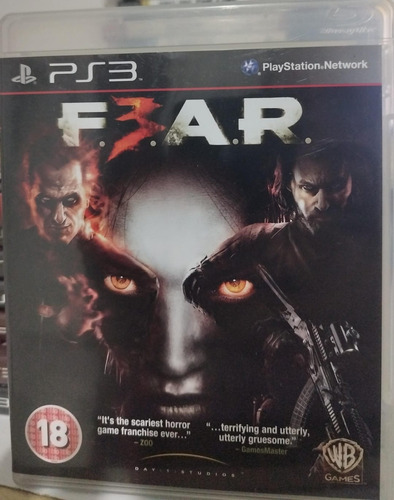 Fear 3 Ps3 Usado Original Mídia Física 