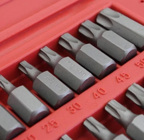 Pontas/chave Torx Bits Jogo 40 Peças Maleta 682718 Lee Tools