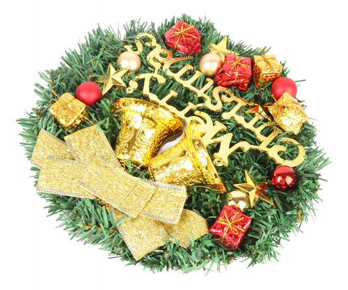 Corona Artificial De Navidad De 30 Cm Para Colgar En La Pare
