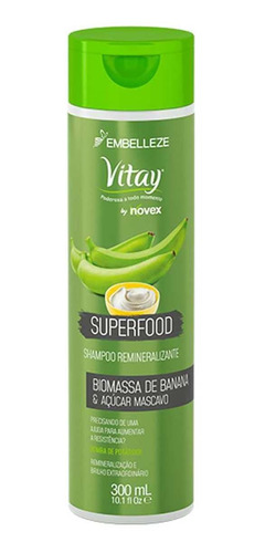 Novex Superfood Biomas Banana&az Mor Shampoo 300ml