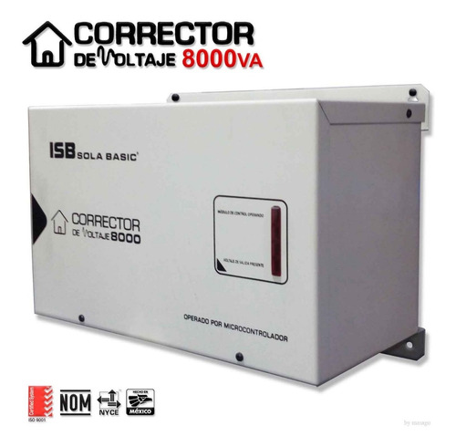 Corrector Voltaje Sola Basic 8kva / 8000va 15-81-120-8000