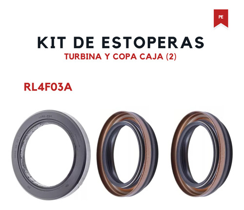 Kit De Estopera Turbina Y Copa Caja Rl4f03a Nissan 