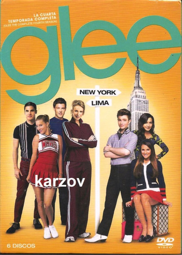 Glee Paquete Temporadas 1 2 3 4 Dvd