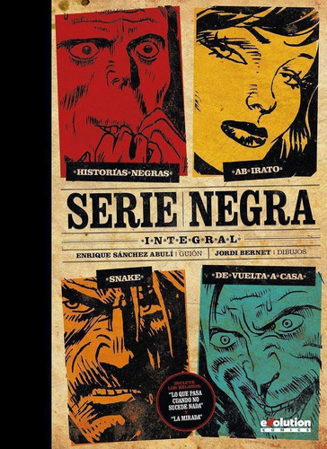 Libro: Serie Negra. Enrique Sanchez. Evolution Comics