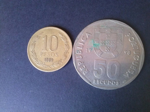 Moneda Portugal 50 Escudos 1998 (c24)