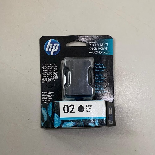 Imagen 1 de 1 de Cartucho Hp 02 Negro Original