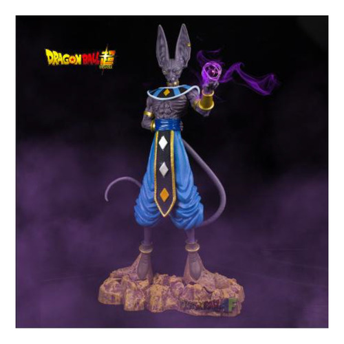 Figura Beerus Dragon Ball Bills Dios De La Destrucción 32cm