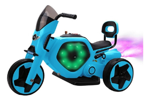 Moto Batería Carro Eléctrica Niño Niña Humo Mp3 Luces Música