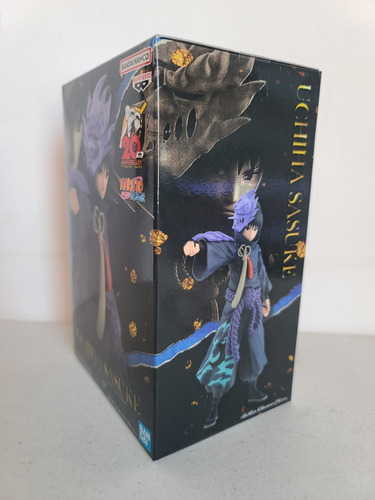 Sasuke Uchiha 20 Anniversary Costume Banpresto Figura Origin (Usado)