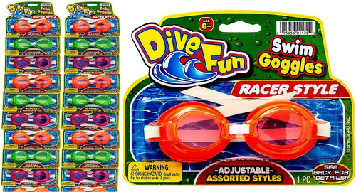 2goodshop Dive Fun Gafas Natacion Para Niños Con Carreras 24