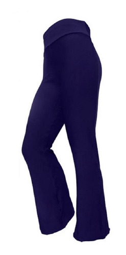 Plus Size Calça Flare Bailarina Suplex Cintura Alta 48 A 66