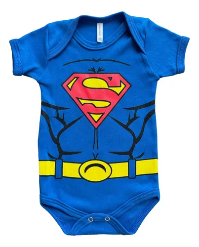 Body Tema Mesversario Bebe Superman