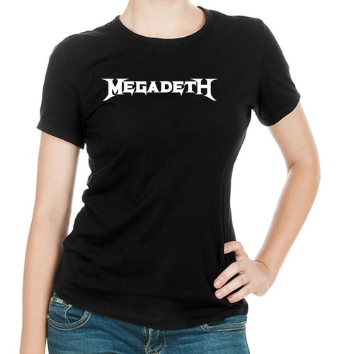 Linda Camiseta Dama Megadeth