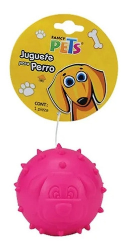 Juguete Pelota Caucho Doggy Bordes Limpiadores Fancy Pets