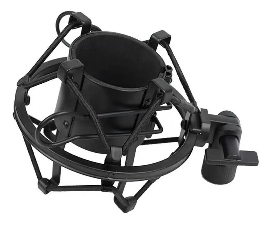 Aranha Shock Mount Metal Preto CXY para Microfone Condensador