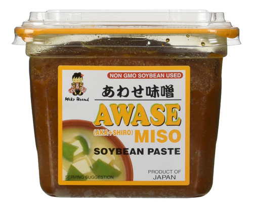 Miko - Pasta De Soja Awase Miso (aka + Shiro) - 17.64 Oz - P