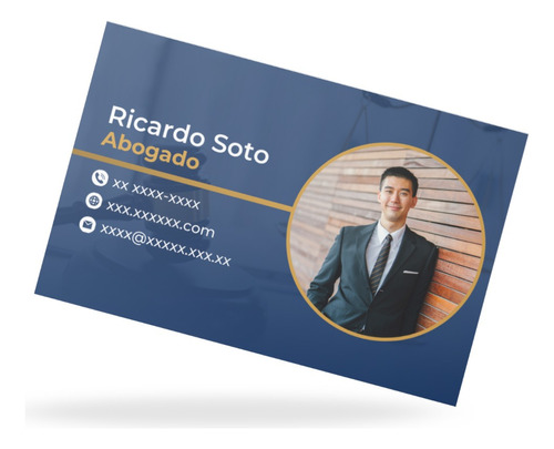 Diseño De Tarjeta Personal Presentación Profesional 