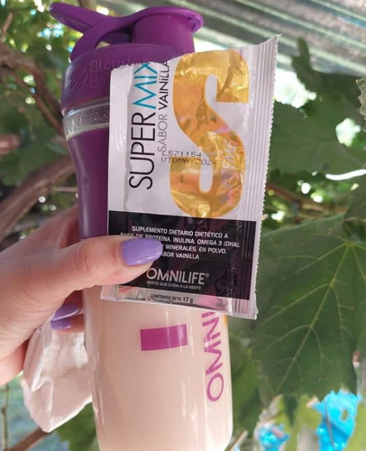 Malteada Super Mix Omnilife Caja 30 Sobres Para La Anemia