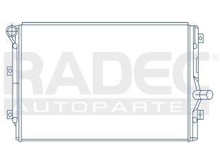 Radiadorvolkswagen Bora 2010 P/aire Std 1.9l Diesel 5cil