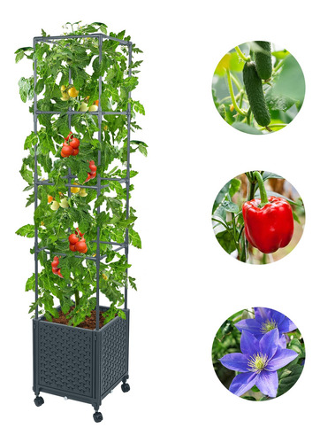 Maceta Para Jardin Ideal Para Enredaderas Y Vegetales