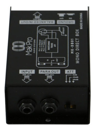 Comparador de impedancia pasivo Directbox Mk-dB01 Makpro n/a
