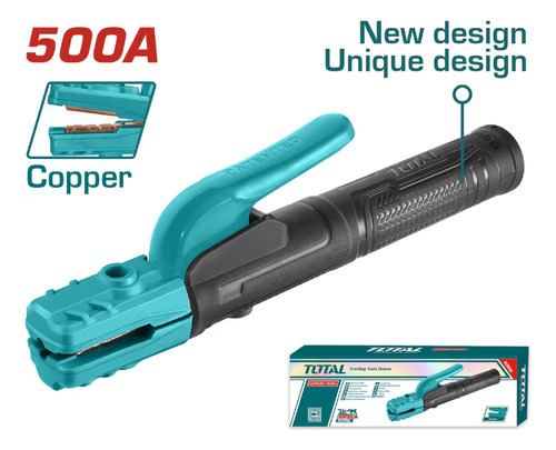 Pinza Porta Electrodo 500amp Soldador Profesional Total