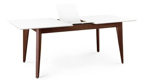 Imagen 6 de 8 de Juego Comedor Mesa Ext 160 200 Patas Maciza Y 6 Sillas Pampa