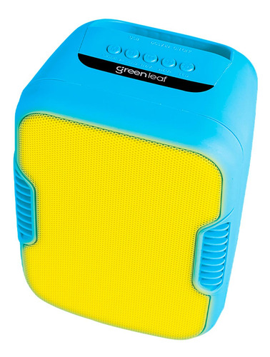 New Bocina 3 Con Ksr Link/bt V5.3/fm/recar/usb/luz Led Rgb/ Azul