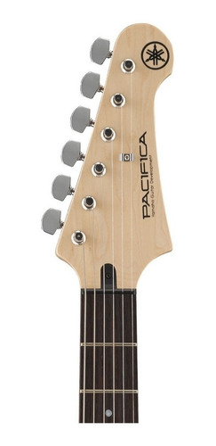 Imagen 5 de 5 de Guitarra eléctrica Yamaha PAC012/100 Series 012 de caoba metallic red brillante con diapasón de palo de rosa