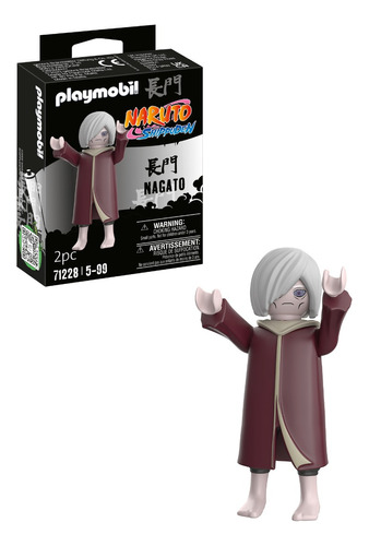 Figura Armable Playmobil 71228 Naruto Nagato Edo Tensei 2 Piezas 3+