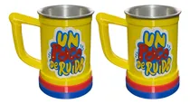Comprar 2 Jarras Un Poco De Ruido Chopp 500ml Chopera Cerveza Fernet