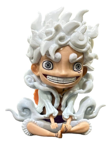 Figura De Acción One Piece Luffy Gear 5 Pvc 12cm En Caja