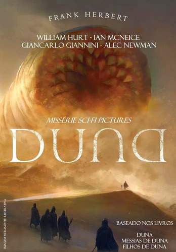 Dvd - Pack Duna [ Duna, Messias E Filhos De Duna ] 5 Discos