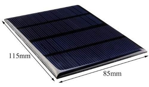 Modulo Panel Solar Portatil 12v 1.5w 115x85mm Celula Solar