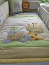 Comprar Set De Cuna Diseño Safary,carritos,disney, Flores Para Bebes