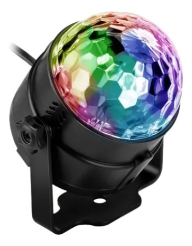 Disco Esfera Luz Led Luces Rgb Foco Fiesta Mini Bola