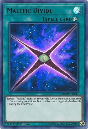 Yugioh! Malefic Divide - Duov-en044 