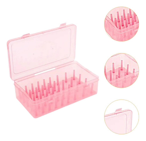 Caja De Almacenamiento De Hilo De, 42 Carretes Diy, Bandeja