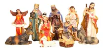 Comprar 11x Belén Set Estatuilla Decorativa Decoración Del Hogar