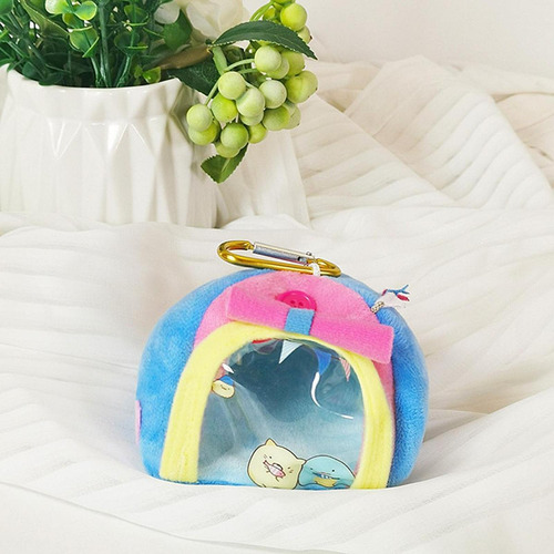 Muñeca En Miniatura Mini Tent Tent Tent Toy Encantador Azul