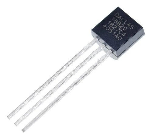 Sensor De Temperatura Ds18b20 Resolución Programable 1-wire