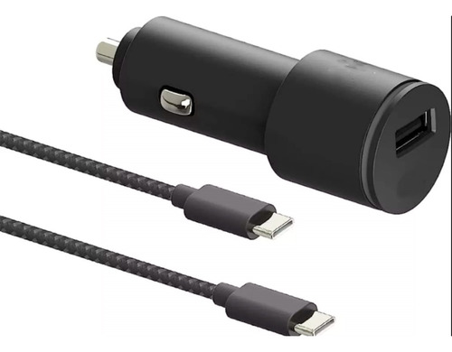 Cargador De Auto Turbo Para Motorola De 30w Usb Tipo C