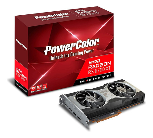 Tarjeta Gráfica Para Juegos Powercolor Amd Radeon Rx 6700 Xt