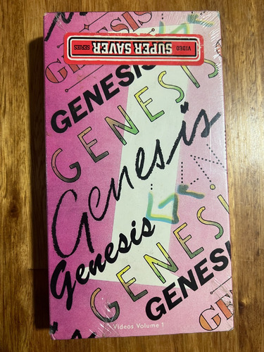 Genesis Videos Volume 1 Vhs Joya Nuevo Sellado Importado