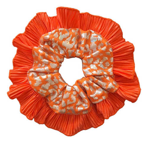 Rumbas Bambas Scrunchies Xl Color Naranja 