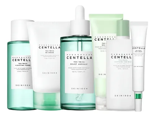 Skin1004 Madagascar Centella Tea Trica Bha Kit Anti Acne 6pz