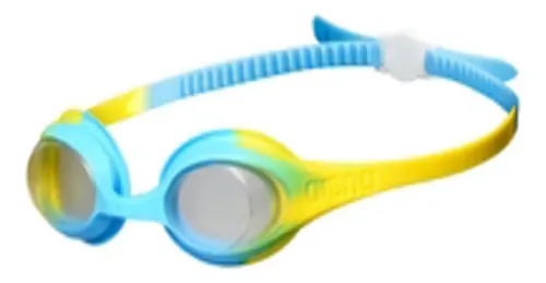 Gafas Natacion Spider Kids Color Clear/yellow Ligthblue