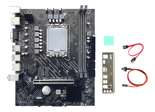 Placa Base H610+ Cable+deflector+almohadilla Térmica Lga1700