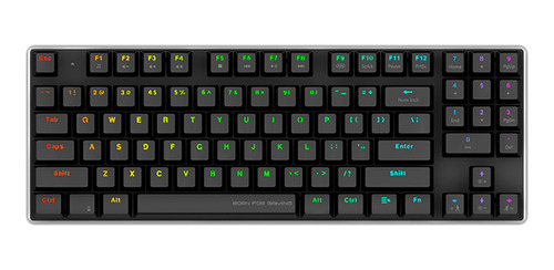 Teclado Gamer Marvo Kg934 Bigbang S1 87 Teclas - Tecnobox